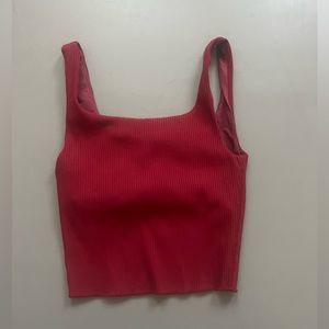 Carbon38 Ribbed Tank Top